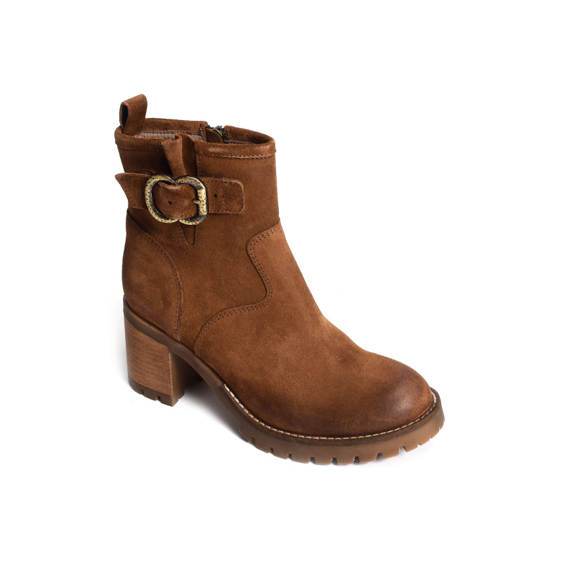 HORACE Marron, Bottines Minka