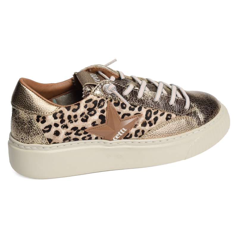 C1342 XL W Platine Léopard, Sneakers basses Cetti
