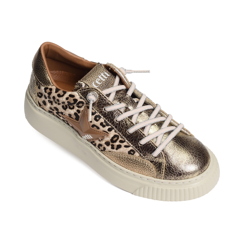 C1342 XL W Platine Léopard, Sneakers basses Cetti