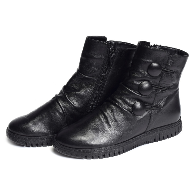 FELIN Noir, Bottines Madory