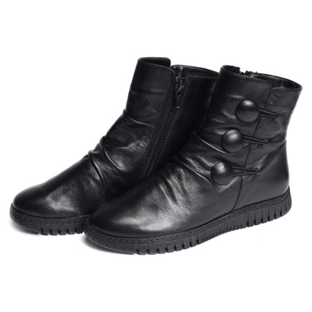 FELIN Noir, Bottines Madory