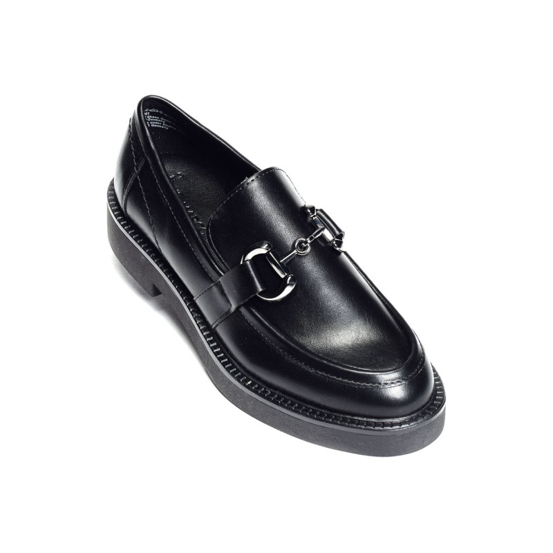 24301 Noir, Mocassins Marco Tozzi