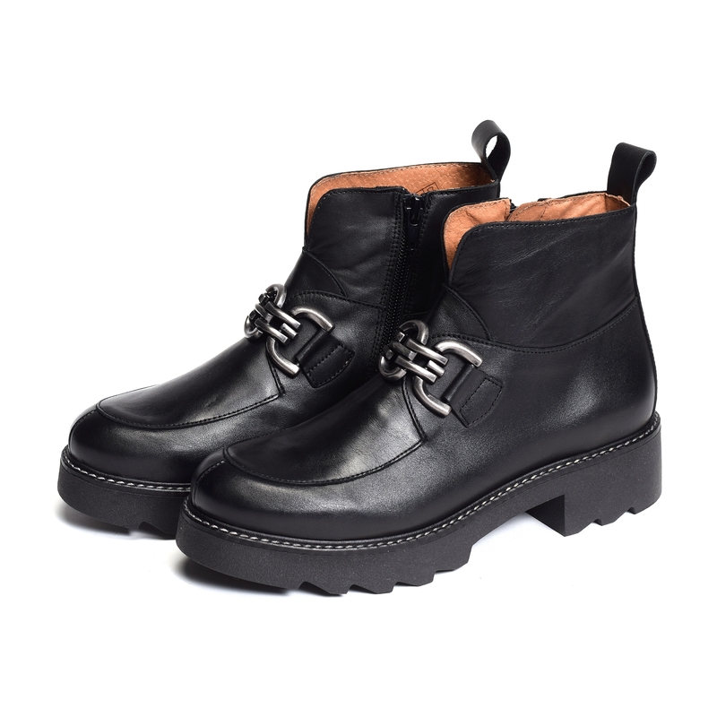 CV6251 Noir, Bottines Rock & Rose