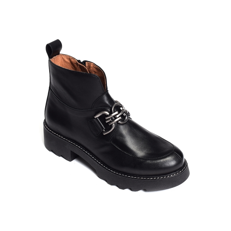 CV6251 Noir, Bottines Rock & Rose