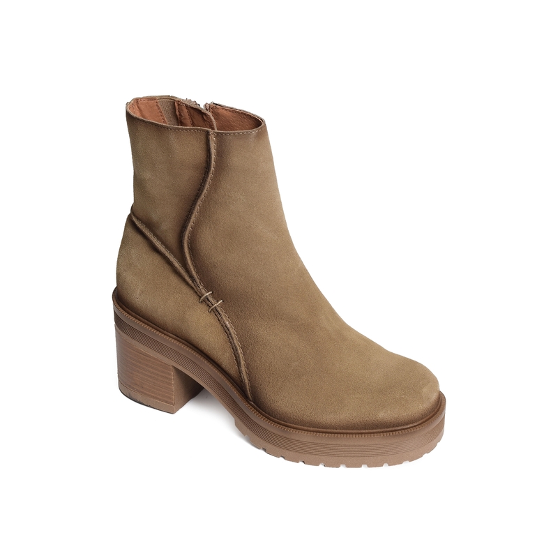 CV6151 Beige, Bottines Rock & Rose