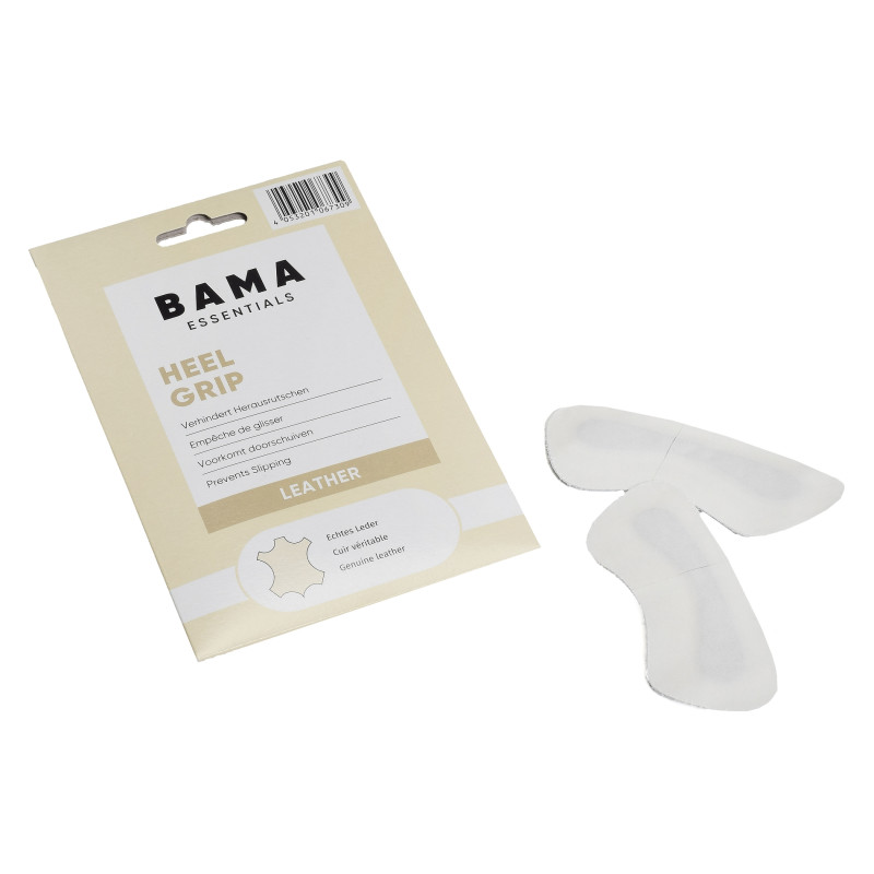 ANTIGLISSOIR CUIR Blanc, Semelles Bama
