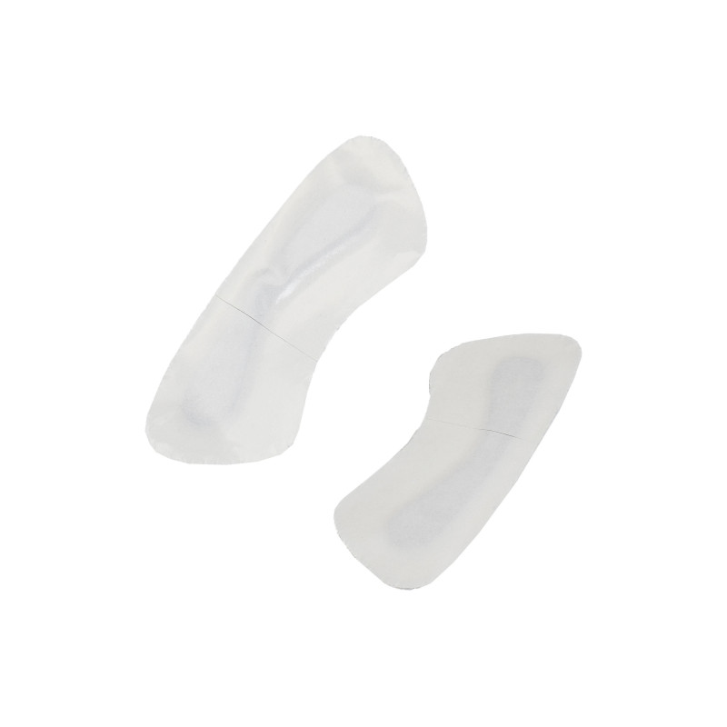 ANTIGLISSOIR CUIR Blanc, Semelles Bama
