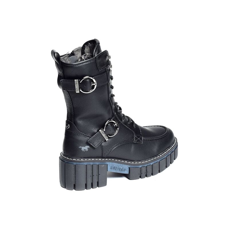 1447505 Noir, Boots Mustang