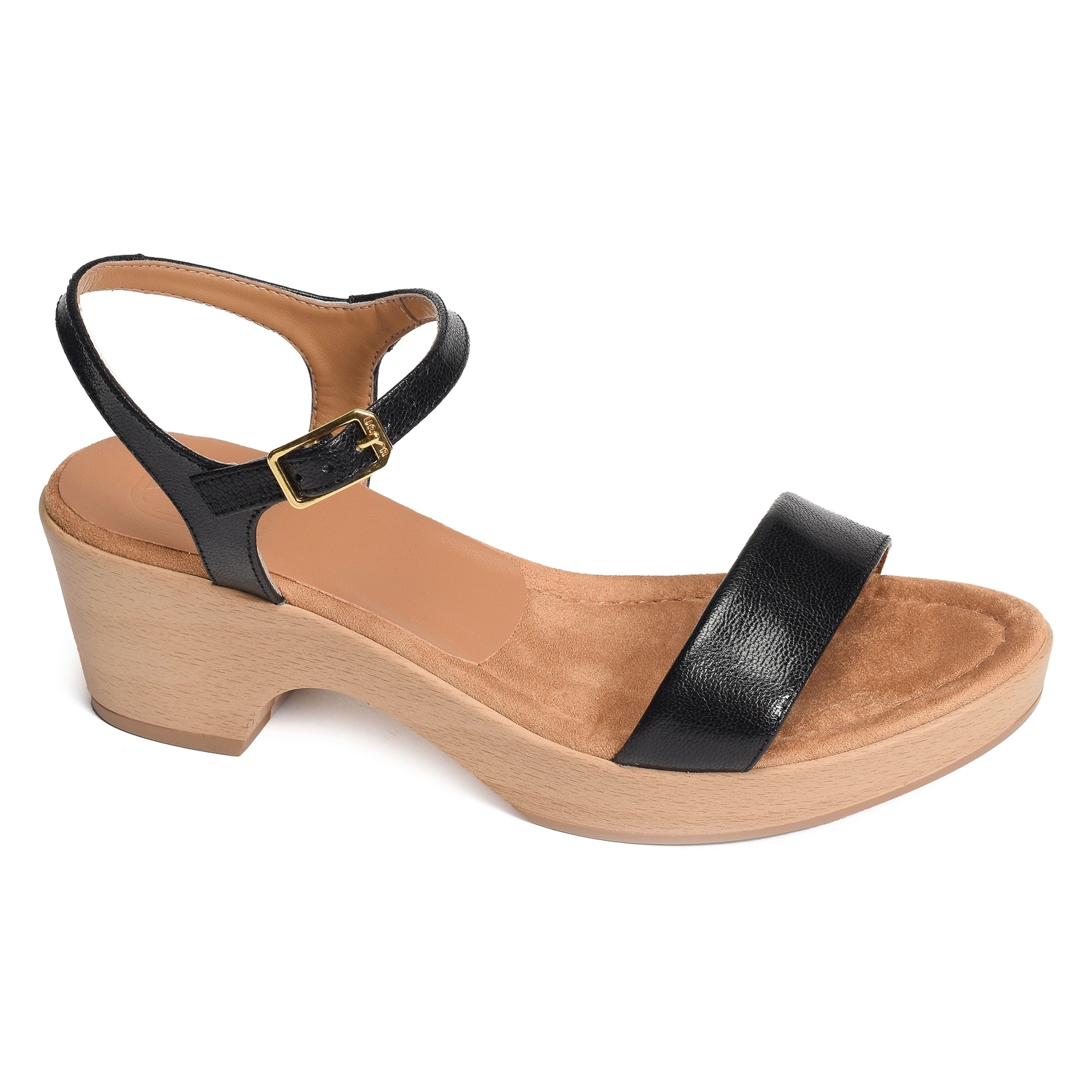 Unisa sandales noires new arrivals