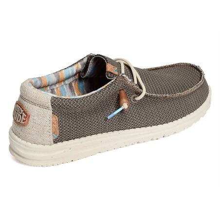 WALLY STRETCH Taupe, Slip-On HeyDude