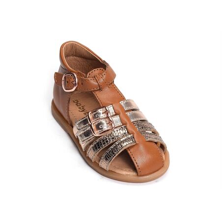 TWIX Camel, Sandales plates & Nu-Pieds Babybotte