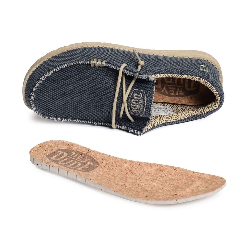 WALLY BRAIDED Marine, Slip-On HeyDude
