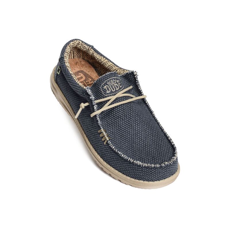 WALLY BRAIDED Marine, Slip-On HeyDude
