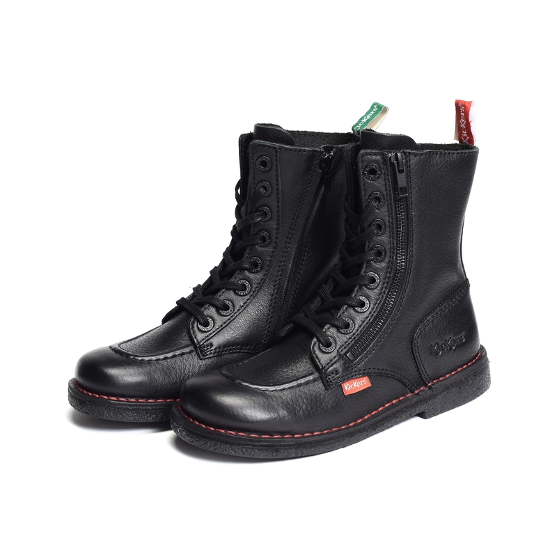 MEETICK ZIP Noir, Army Kickers