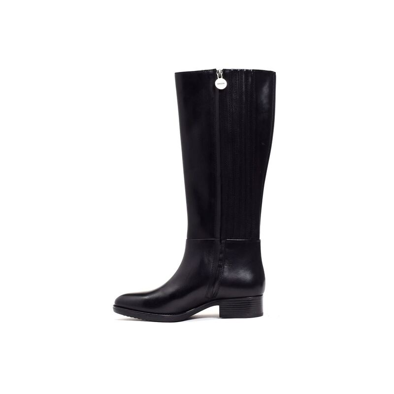 D FELICITY D Noir, Bottes Geox