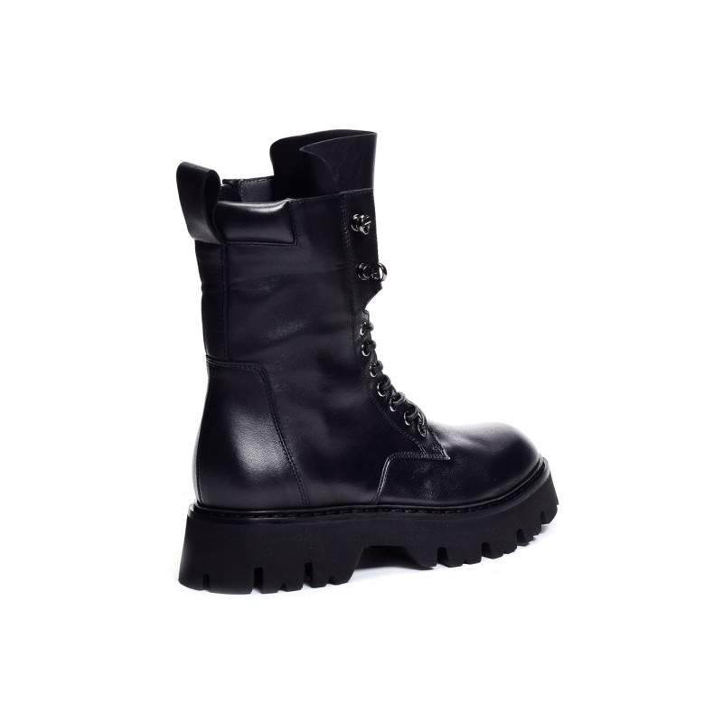 7076 Noir, Bottines & Boots Fru.It