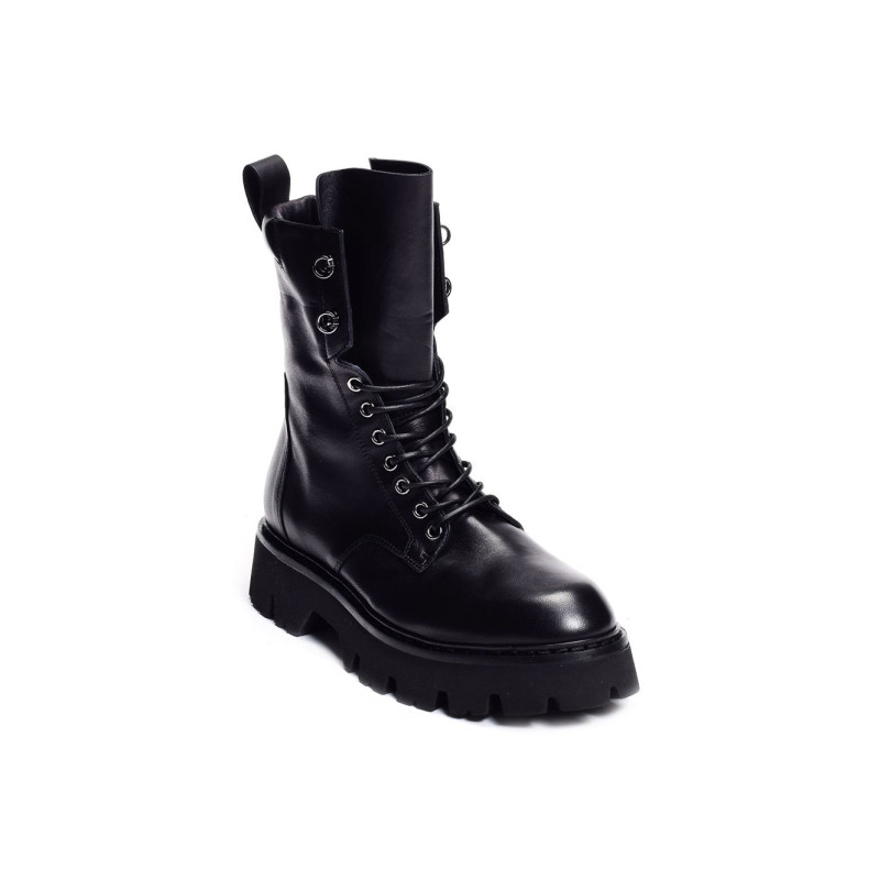 7076 Noir, Bottines & Boots Fru.It