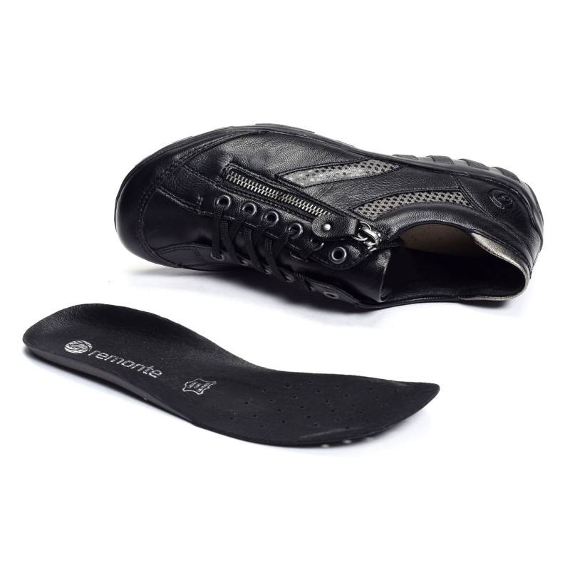 R3402 Noir, Sneakers basses Remonte