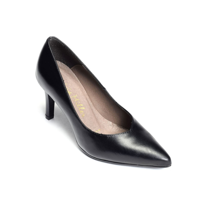 5137 Noir, Escarpins à bout pointu Patricia miller