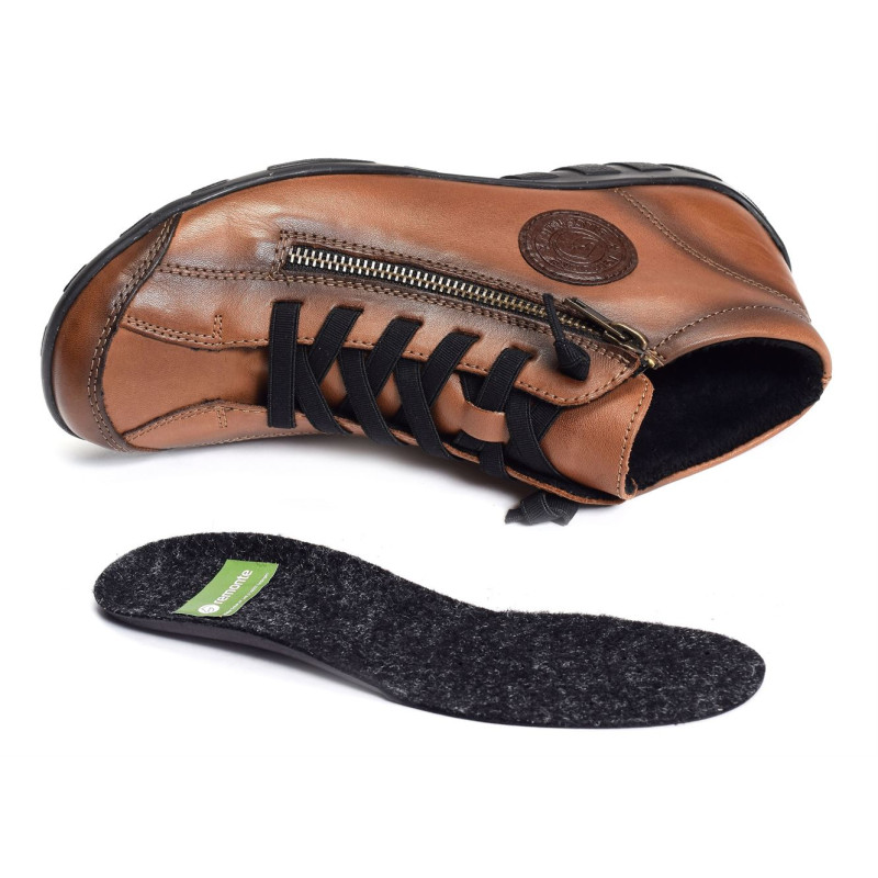 R3491 Marron, Bottillons Remonte