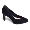 22411 Noir Noir, Escarpins à bout arrondi Tamaris