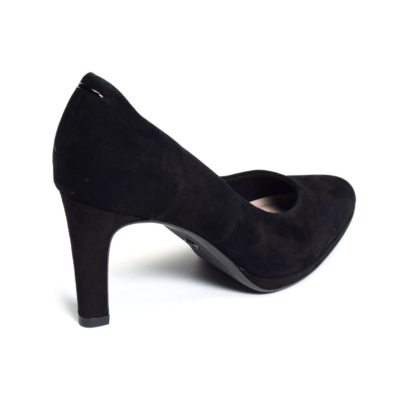 22411 Noir Noir, Escarpins à bout arrondi Tamaris