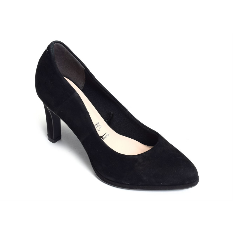 22411 Noir Noir, Escarpins à bout arrondi Tamaris