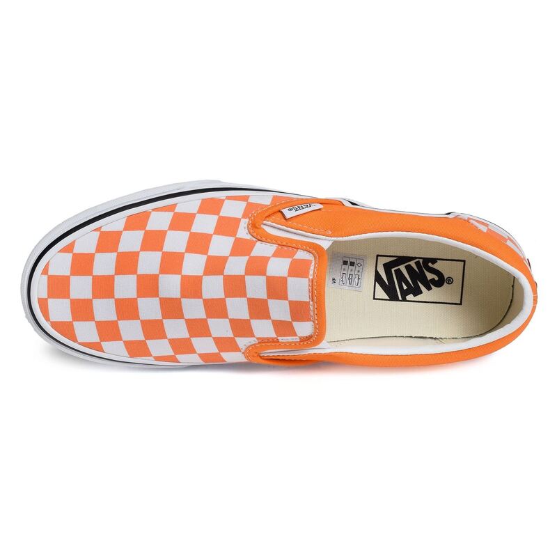 UA CLASSIC SLIPON Orange, Slip-On Vans