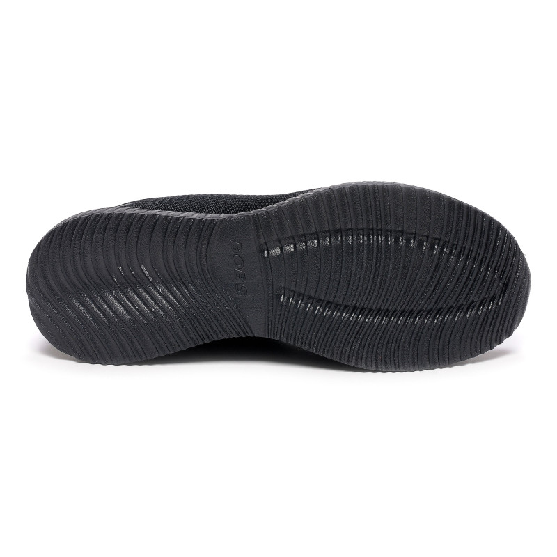 BOBS SQUAD TOUGH TALK Noir, Baskets running Skechers