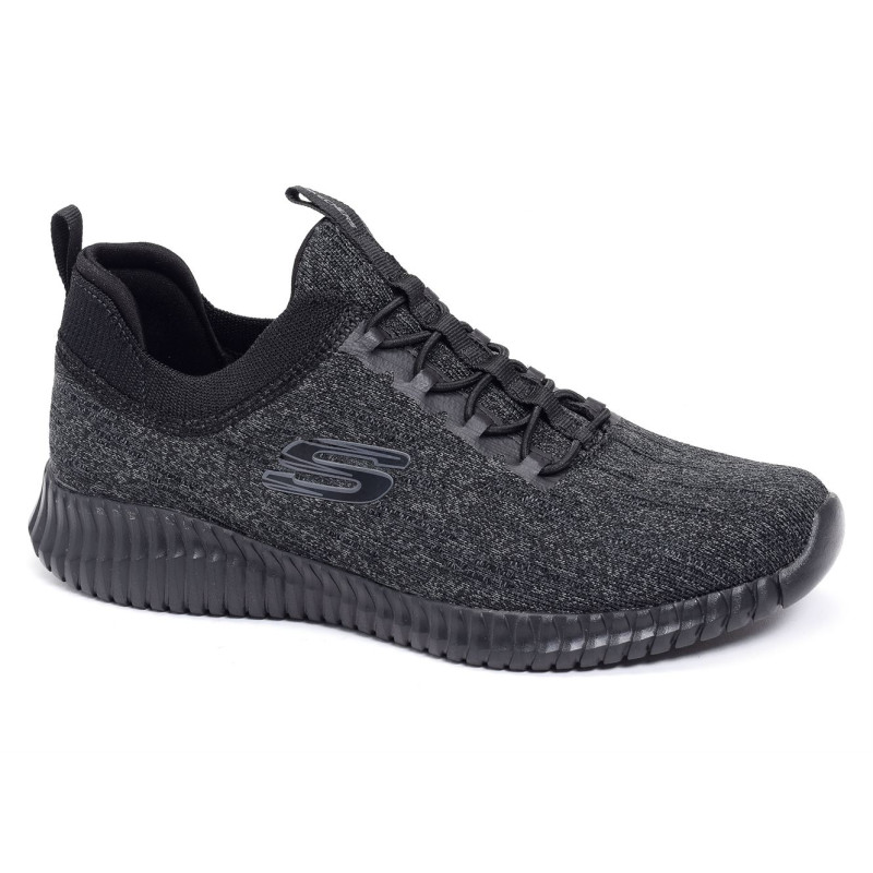 ELITE FLEX HARTNELL Noir, Slip-On Skechers