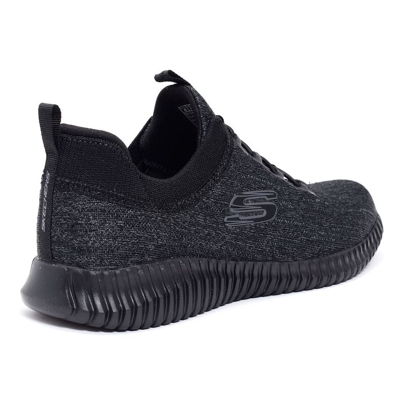 ELITE FLEX HARTNELL Noir, Slip-On Skechers