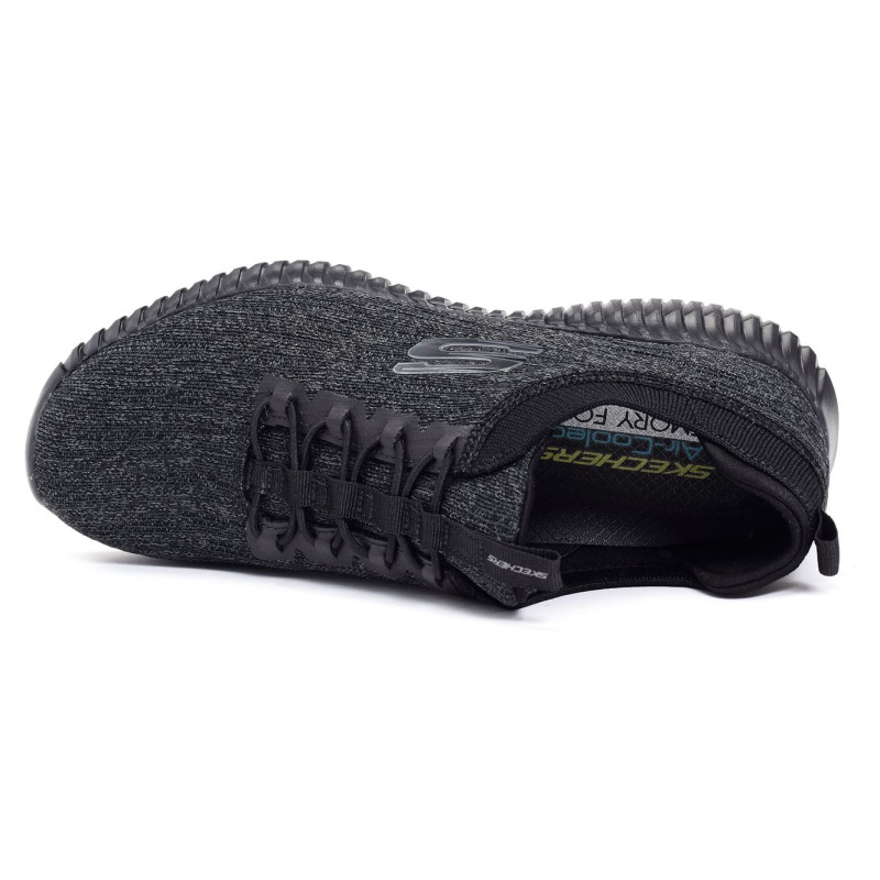 ELITE FLEX HARTNELL Noir, Slip-On Skechers