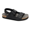 NARDO Noir, Sandales plates & Nu-Pieds Mephisto