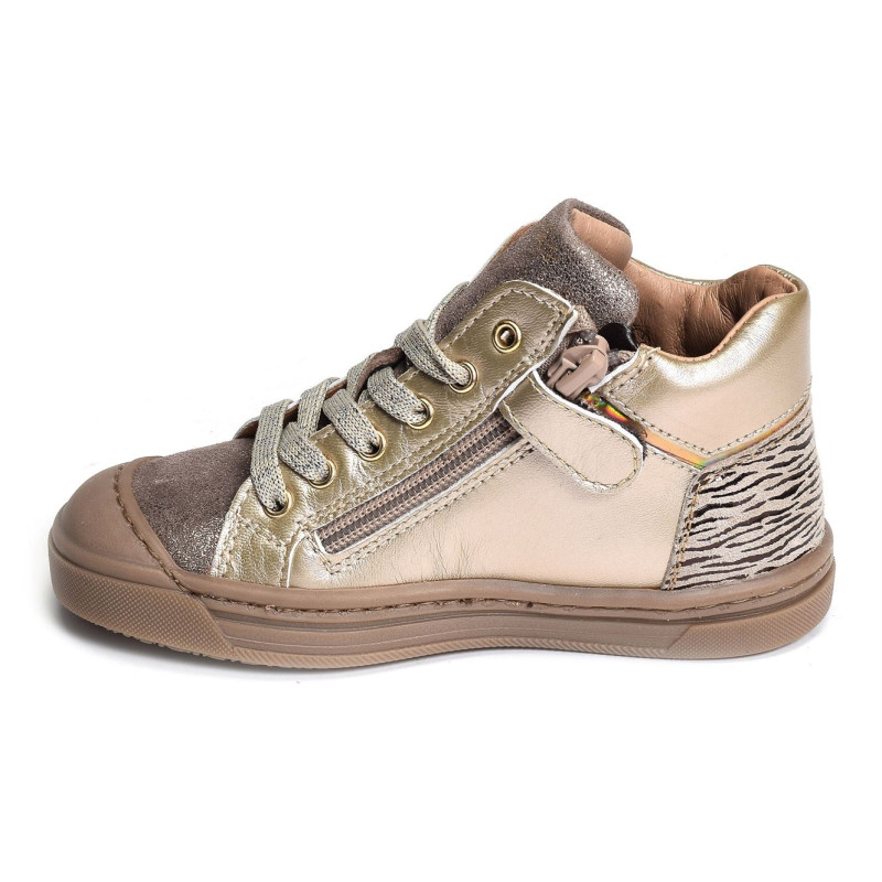 KOUPE Rose Or, Chaussures à Lacets Babybotte
