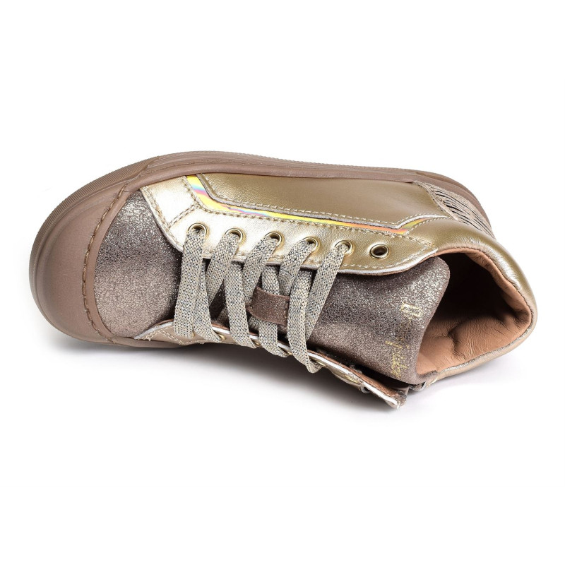 KOUPE Rose Or, Chaussures à Lacets Babybotte