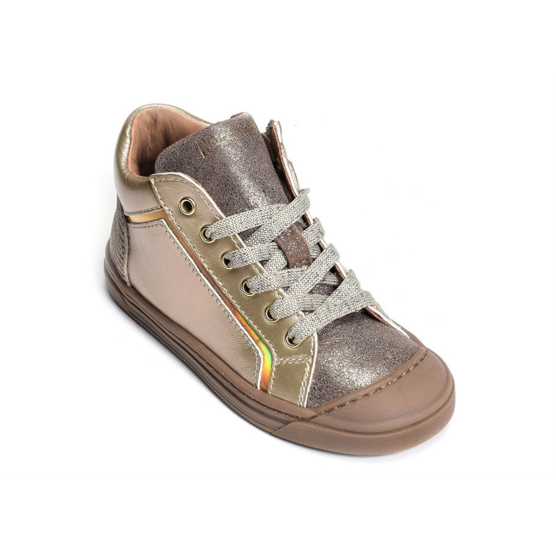 KOUPE Rose Or, Chaussures à Lacets Babybotte