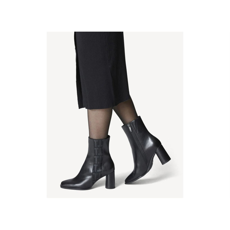 25361 Noir, Bottines Tamaris