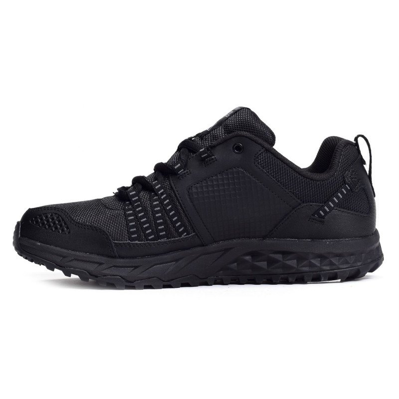 ESCAPE PLAN Noir, Baskets running Skechers