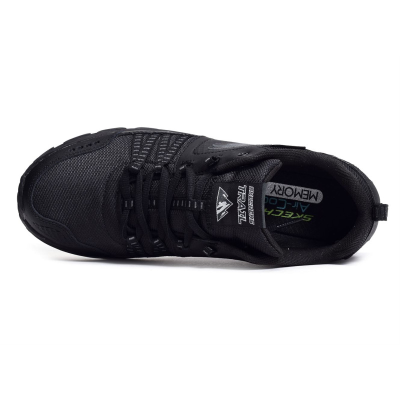 ESCAPE PLAN Noir, Baskets running Skechers