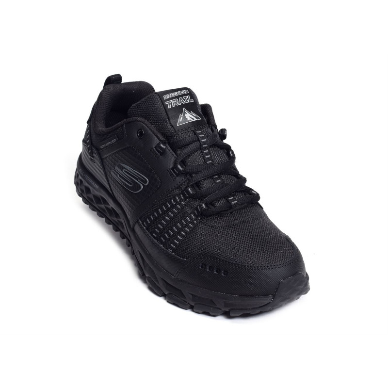 ESCAPE PLAN Noir, Baskets running Skechers