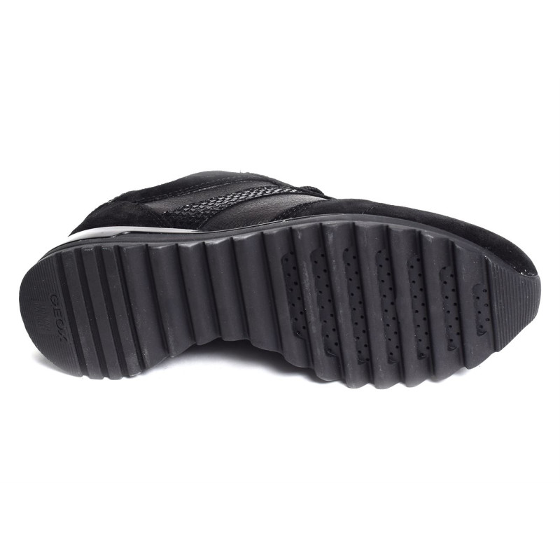 D TABELYA A Noir, Baskets running Geox