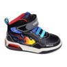 J INEK BOY Noir, Baskets montantes Geox