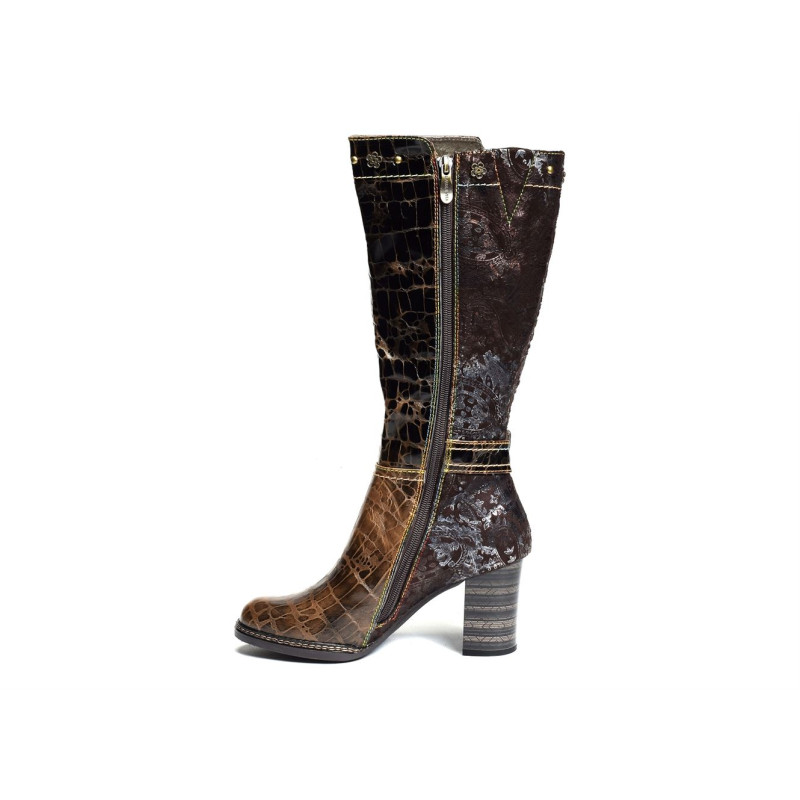 ELCEAO 35 Marron, Bottes Laura Vita
