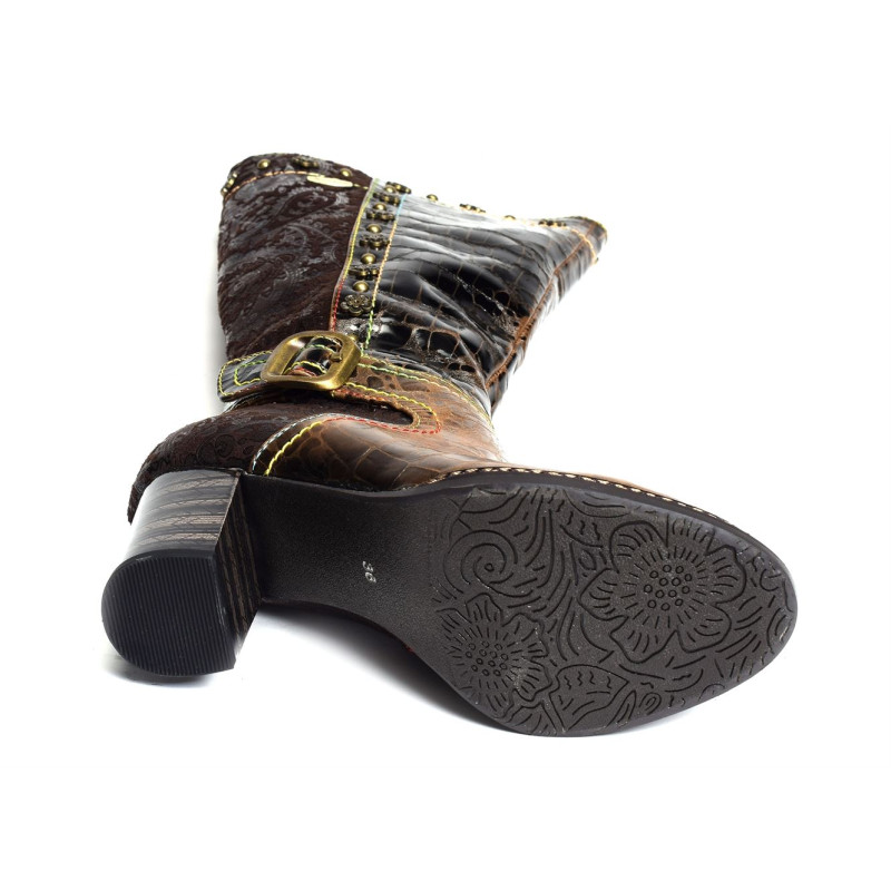 ELCEAO 35 Marron, Bottes Laura Vita