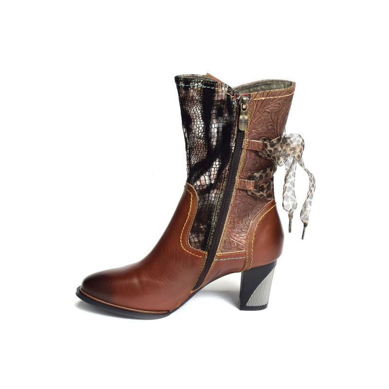 MARGOT 01 Camel, Bottines Laura Vita