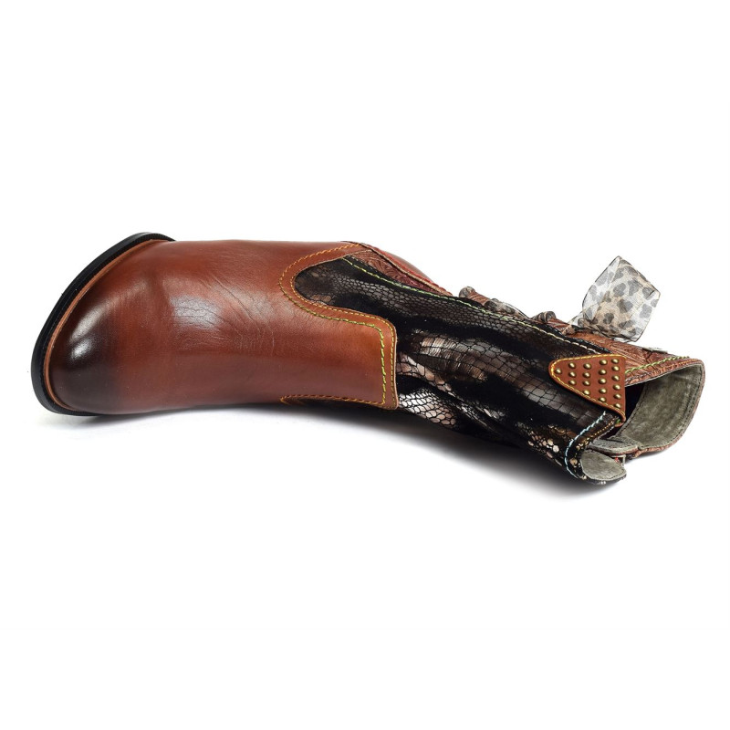 MARGOT 01 Camel, Bottines Laura Vita