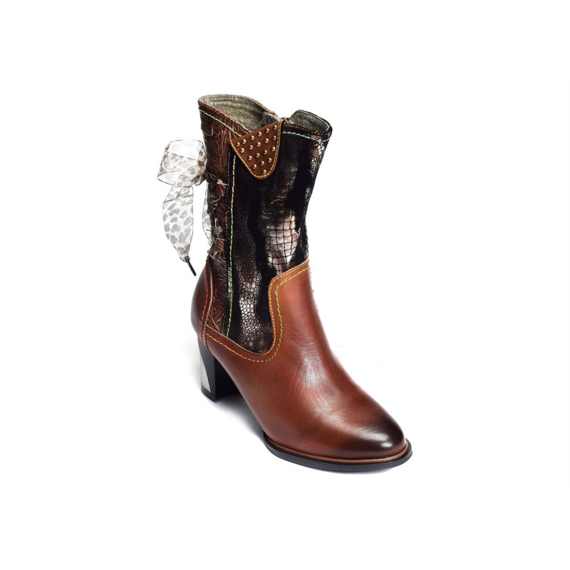 MARGOT 01 Camel, Bottines Laura Vita