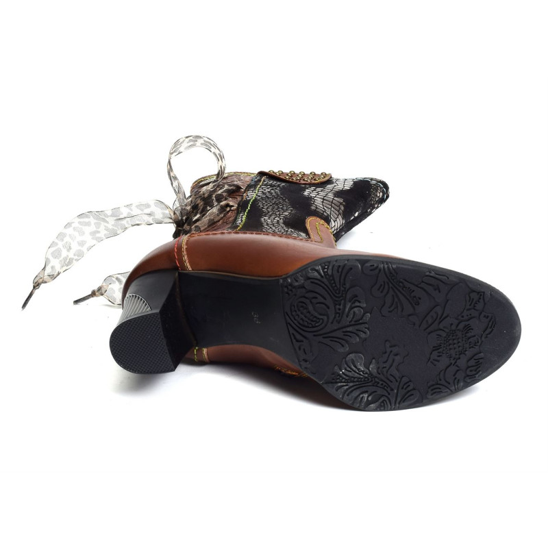 MARGOT 01 Camel, Bottines Laura Vita