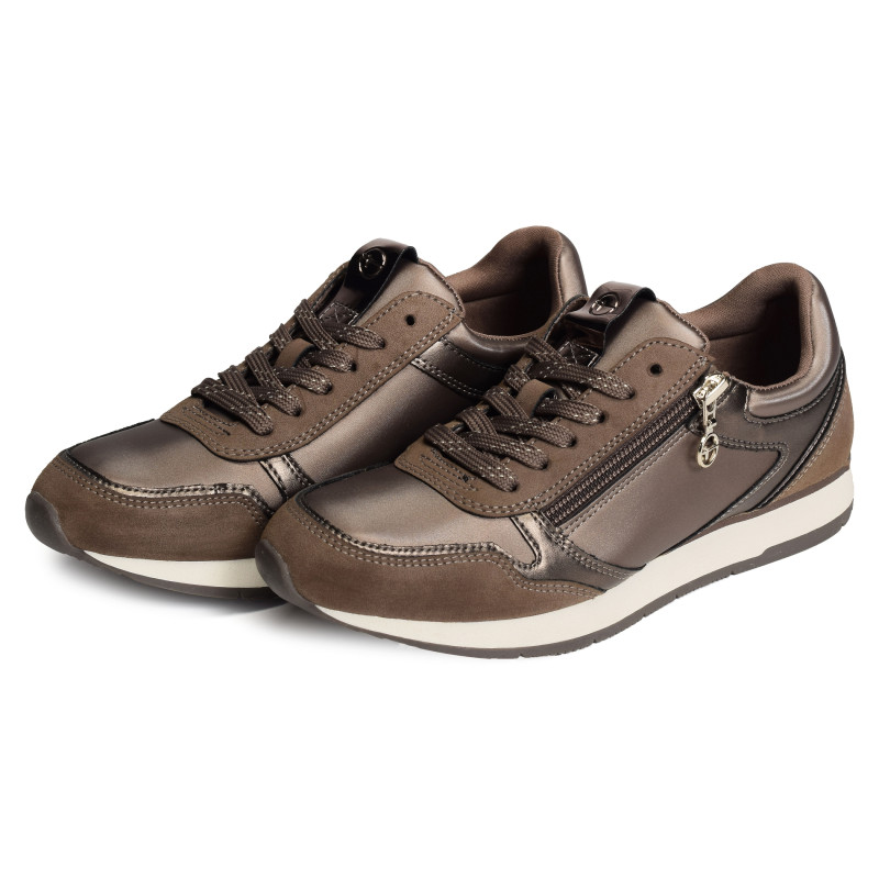 23603 Taupe, Baskets running Tamaris