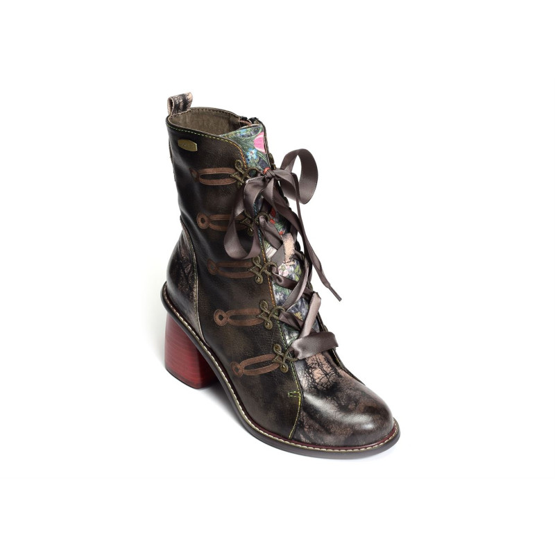 EVCAO 01 Anthracite, Bottines Laura vita